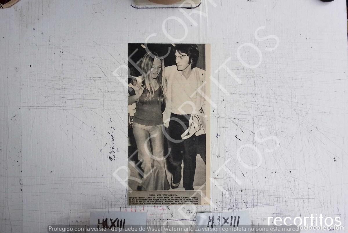 Coleccionismo de Revistas y Peri&oacute;dicos: bb brigitte bardot LAURENT BERGER