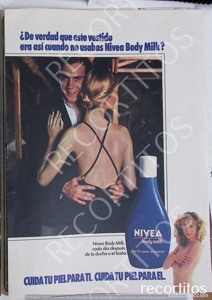 Colecionismo de Revistas e Jornais: ANUNCIO NIVEA JOSE CORONADO