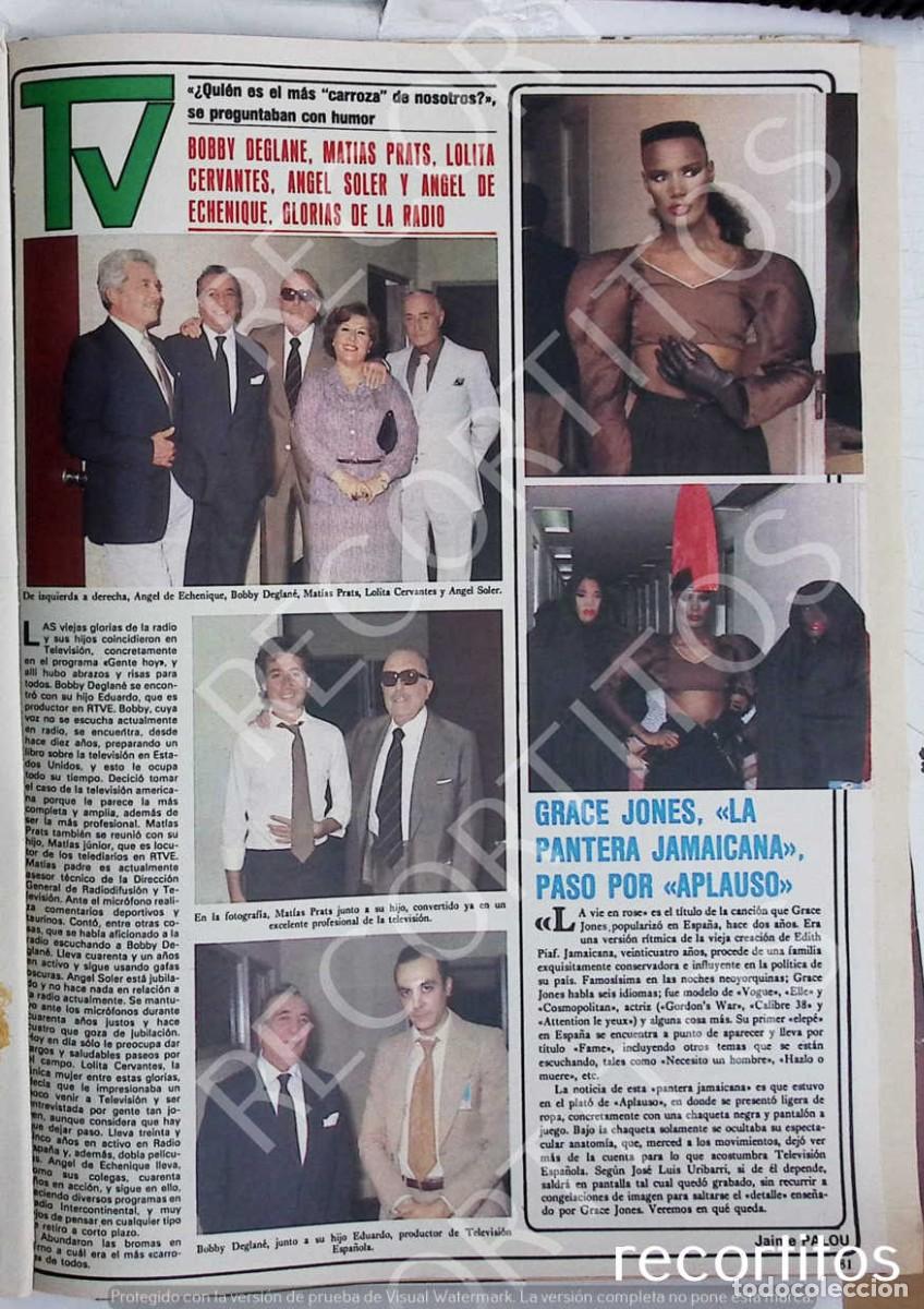 Colecionismo de Revistas e Jornais: GRACE JONES BOBBY DEGLANE