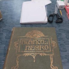 Coleccionismo de Revistas y Periódicos: REVISTA BLANCO Y NEGRO,1920,18 NÚMEROS ENCUADERNADOS,NUM.1494-1510, ENERO-ABRIL,VER FOTOS.