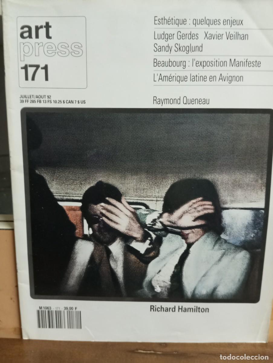 Collectionnisme de Revues et Journaux: (arte, dise&ntilde;o, tendencias) revista Art press. A&ntilde;o 1992. N&deg; 171