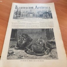 Coleccionismo de Revistas y Periódicos: ILUSTRACION ARTISTICA Nº 163 9 FEBRERO 1885. INTONSO PORTADA ESPOSOS DESIERTO MAYERHEIM (AB-8)