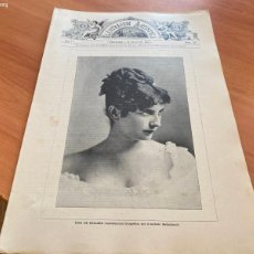 Coleccionismo de Revistas y Periódicos: ILUSTRACION ARTISTICA Nº 167 9 MARZO 1885. INTONSO PORTADA TIPO BELLEZA MEISENBACH (AB-8)