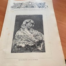 Coleccionismo de Revistas y Periódicos: ILUSTRACION ARTISTICA Nº 171 6 ABRIL 1885. INTONSO PORTADA TIPO ANDALUCIA MARQUES (AB-8)