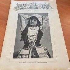 Coleccionismo de Revistas y Periódicos: ILUSTRACION ARTISTICA Nº 172 13 ABRIL 1885. INTONSO PORTADA TIPO DE BELLEZA MAISENBACH (AB-8)