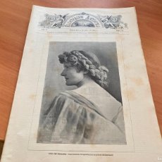 Coleccionismo de Revistas y Periódicos: ILUSTRACION ARTISTICA Nº 174 27 ABRIL 1885. INTONSO PORTADA TIPO DE BELLEZA MAISENBACH (AB-8)