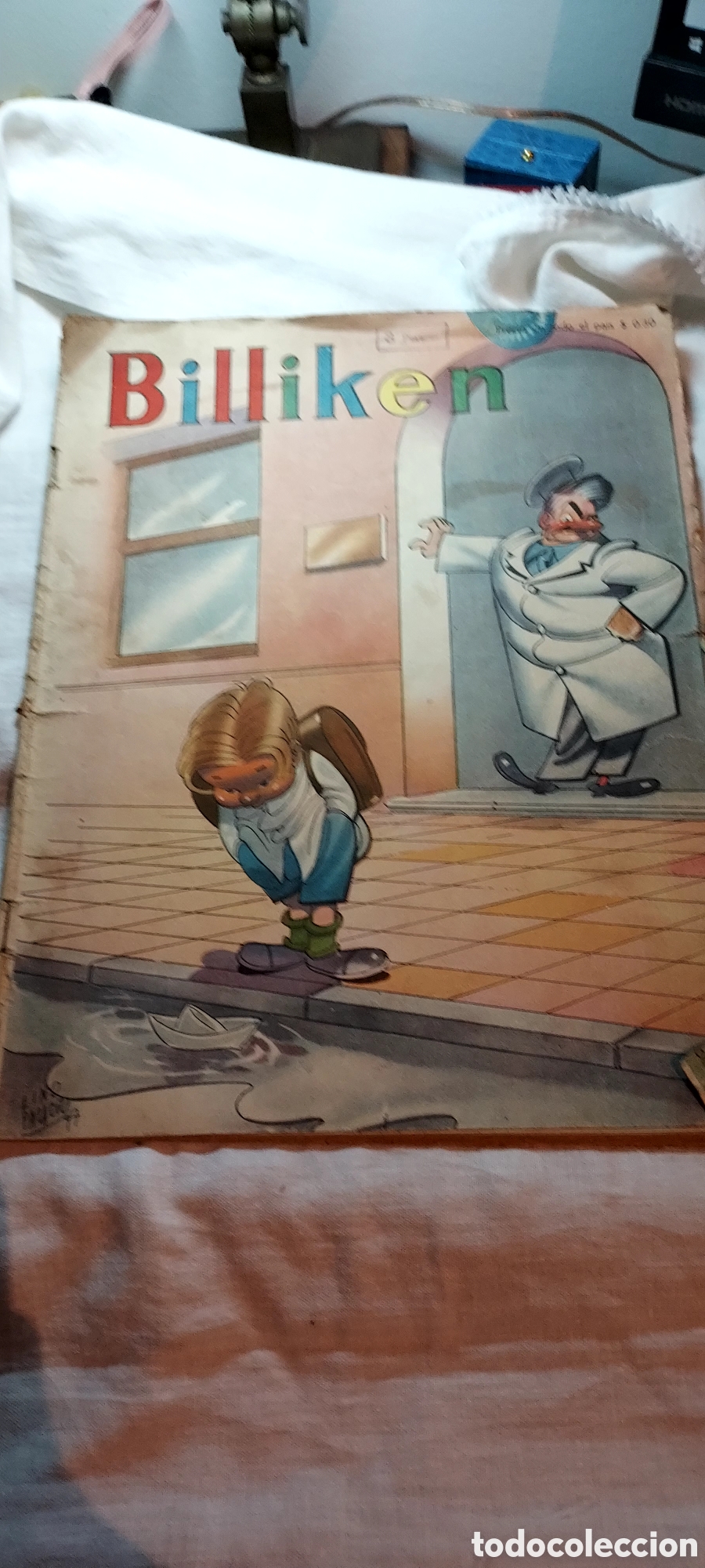 Collezionismo di Riviste e Giornali: REVISTA BILLIKEN N&ordm; 1437.JUNIO 1947.CONTIENE AVENTURA SUPERHOMBRE.PUBLICIDAD MU&Ntilde;ECA MARILU
