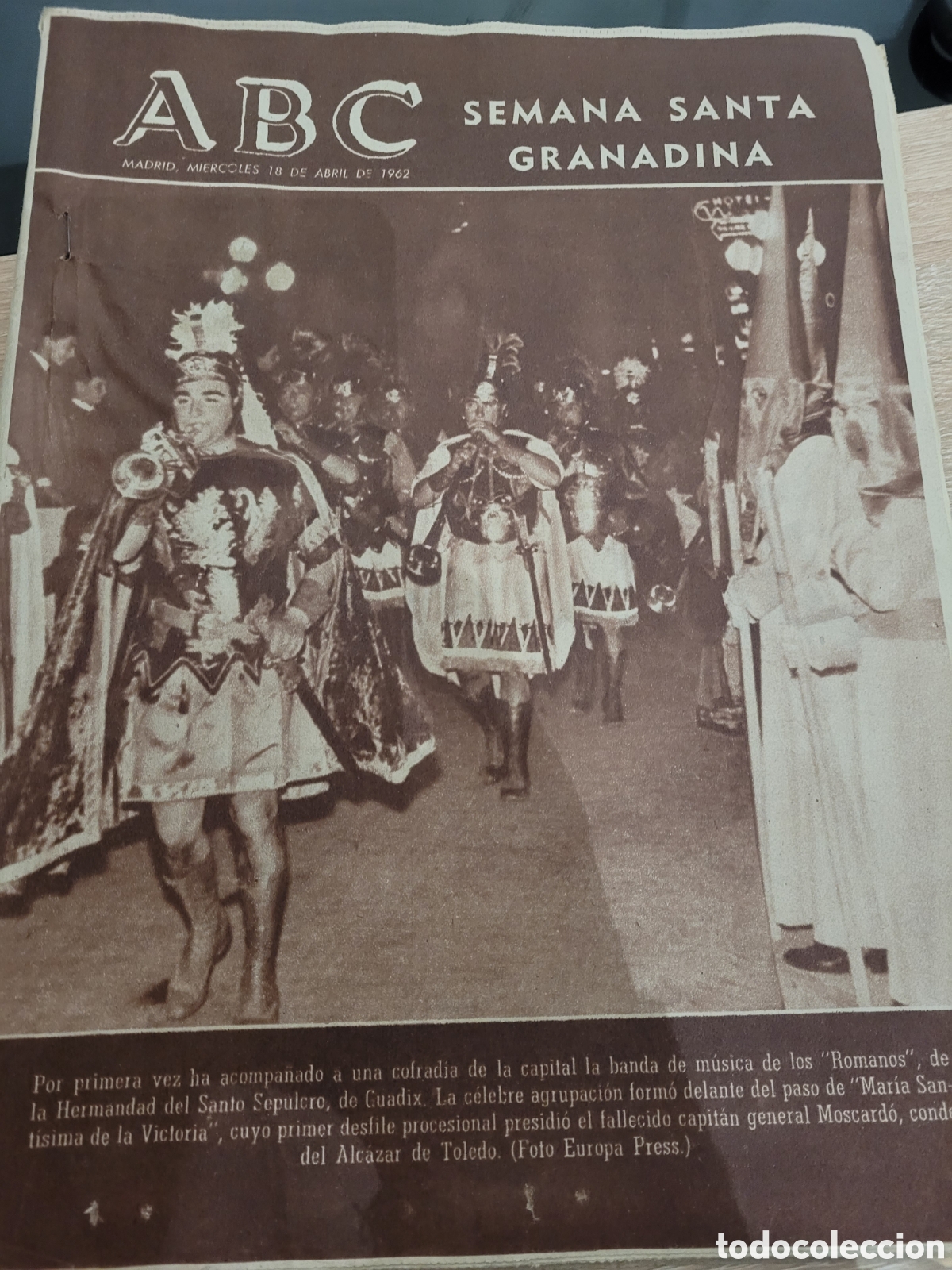 Coleccionismo de Revistas y Peri&oacute;dicos: ABC 1962 - Semana Santa Grandina