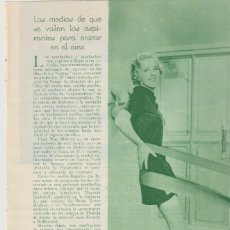 Coleccionismo de Revistas y Periódicos: * CINE * TERRY WALKER; HENRY GUISOL Y JANY HOLT - 1936