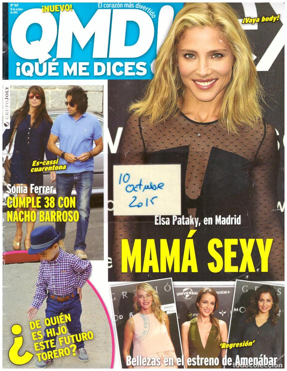 Collezionismo di Riviste e Giornali: REVISTA QMD: ELSA PATAKY / PATRICIA CONDE / SORAYA ARNELAS / ZAC EFRON / ELIANA SANCHEZ / TONI CANT&Oacute;