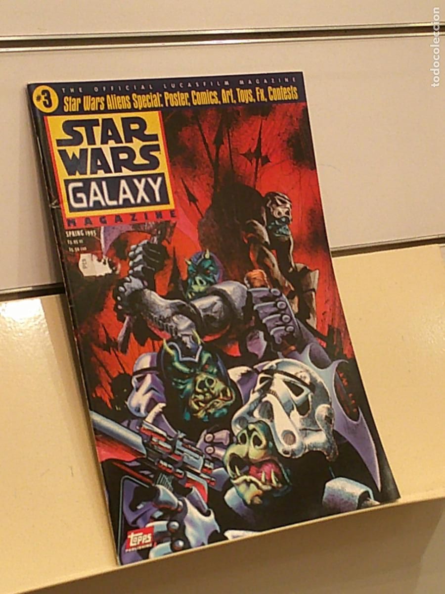 Coleccionismo de Revistas y Peri&oacute;dicos: STAR WARS GALAXY MAGAZINE N&ordm; 3 - TOPPS PUBLISHING 1995 EN INGLES