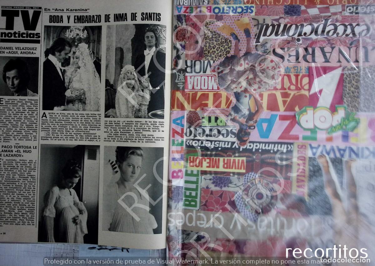 Collectionnisme de Revues et Journaux: INMA DE SANTI SANTIS