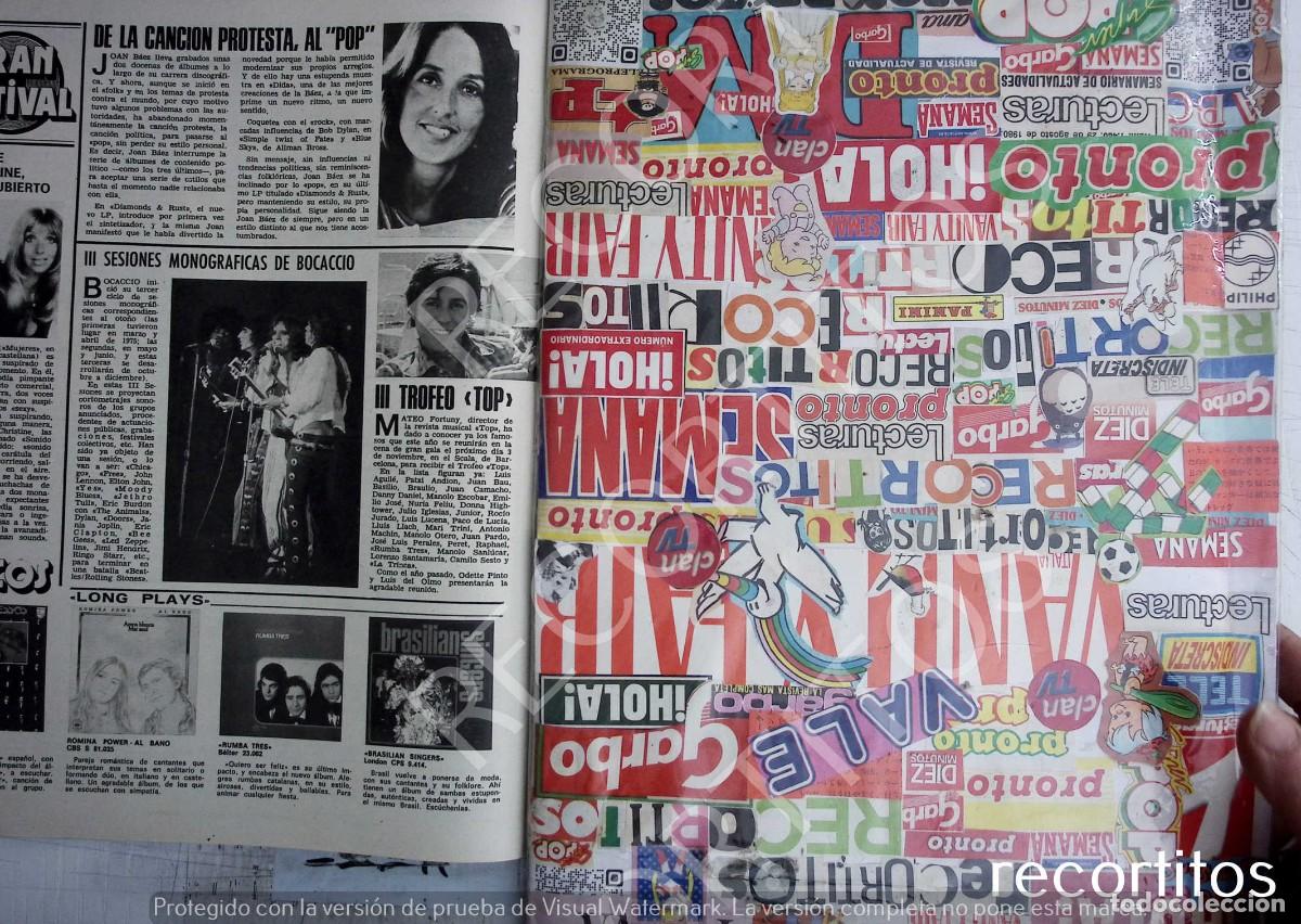 Coleccionismo de Revistas y Peri&oacute;dicos: MANOLO OTERO RUMBA TRES ROMINA POWER AL BANO THE ROLLING STONES