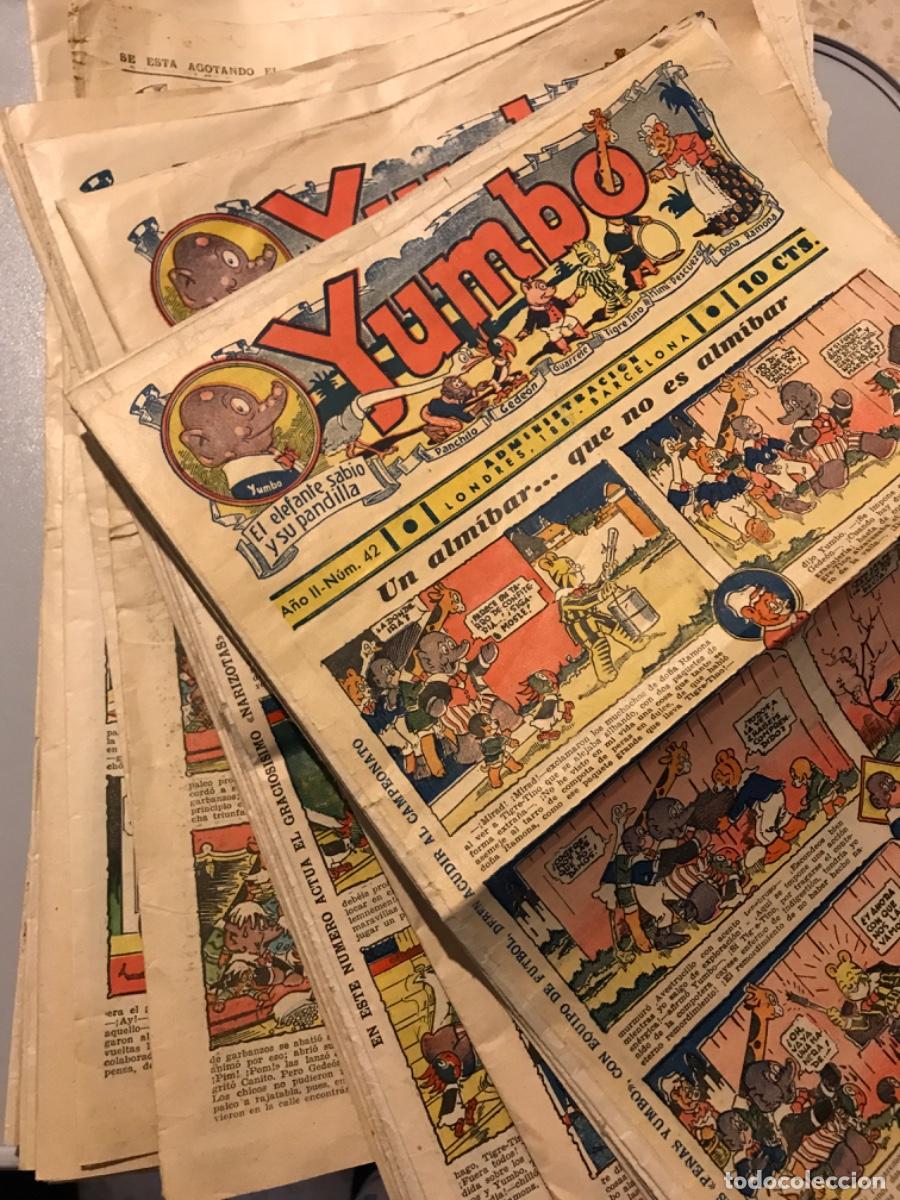 Collection Magazines and Newspapers: LOTE DE REVISTAS. Yumbo, n&uacute;mero 42 a 86. King, Radio Patrulla, Princesita Gitana.