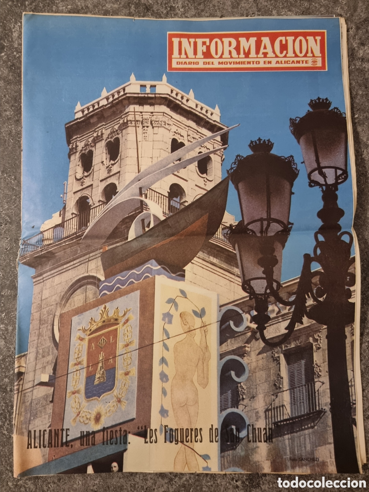 Coleccionismo de revistas y peri&oacute;dicos: Diario Informaci&oacute;n Alicante 1969