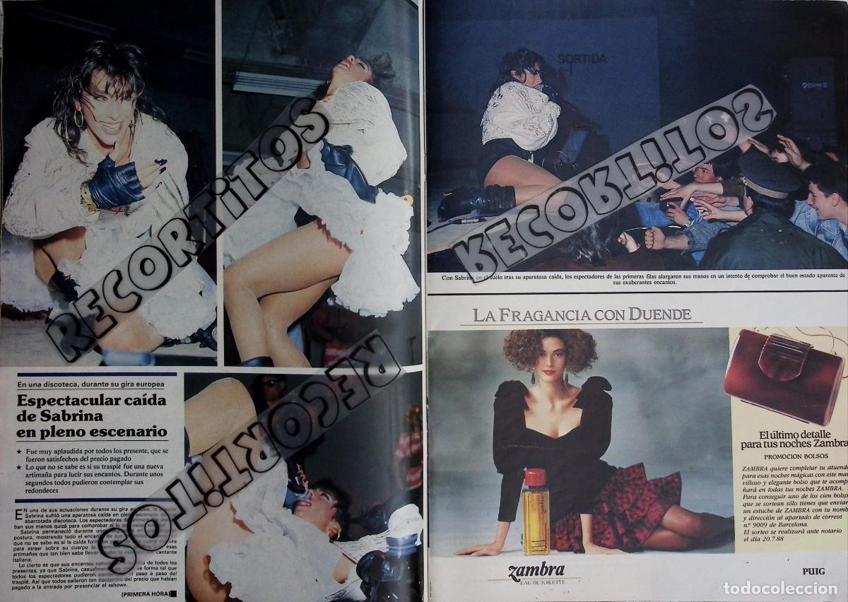 Coleccionismo de revistas y peri&oacute;dicos: sabrina salerno