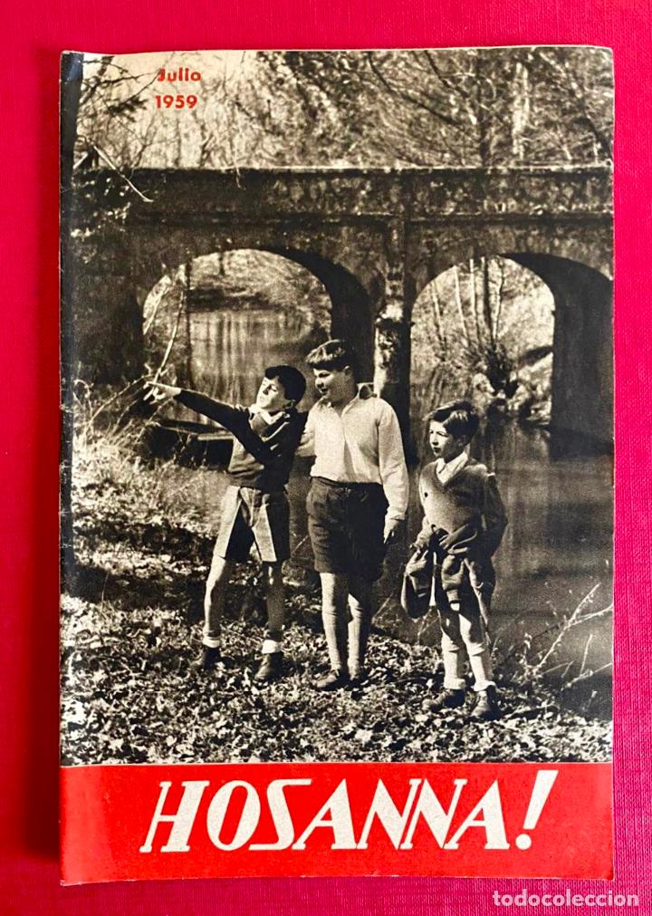 Sammeln von Zeitschriften und Zeitungen: Hosanna!! Julio 1959