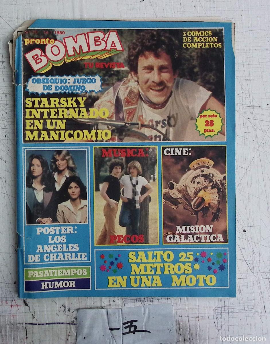 Coleccionismo de Revistas y Peri&oacute;dicos: RECORTE PORTADA FARRAH FAWCETT jacklyn smith kate jackson galacticapaul michael glaser charlie pecos