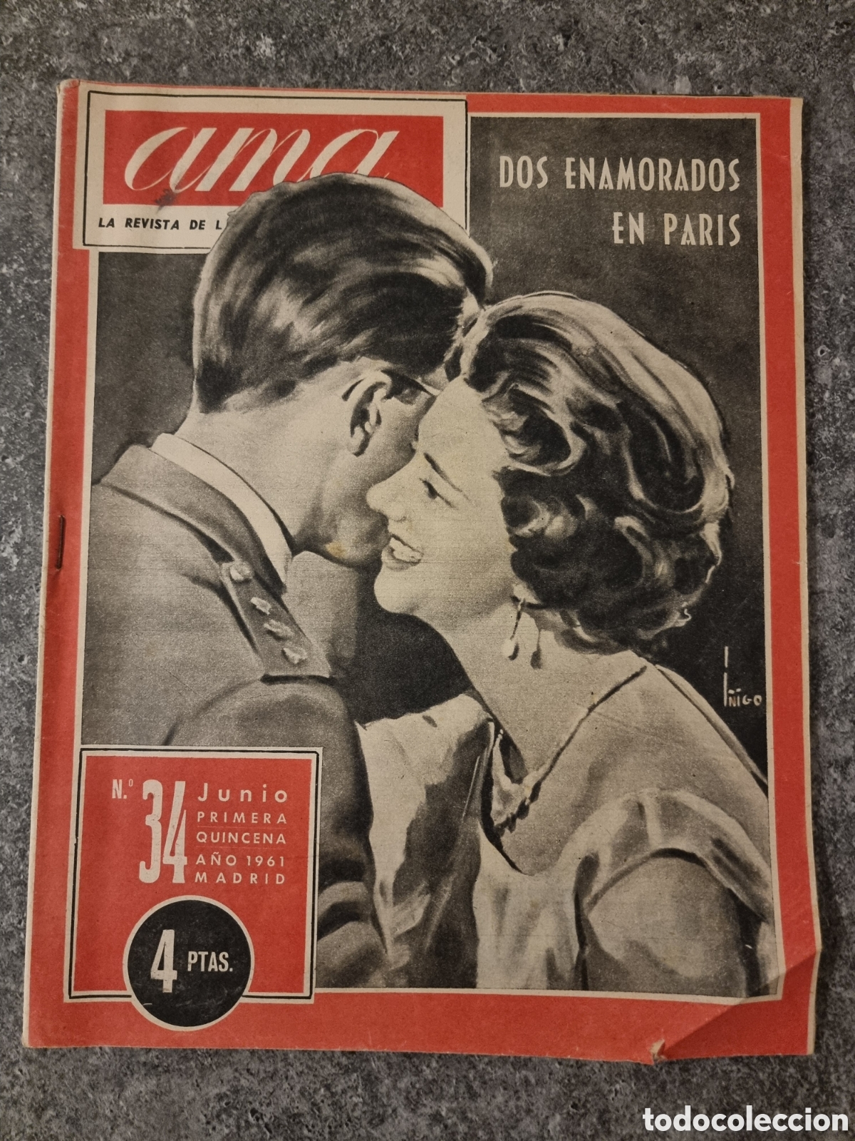 Coleccionismo de revistas y peri&oacute;dicos: Revista Ama n&deg;34 1961