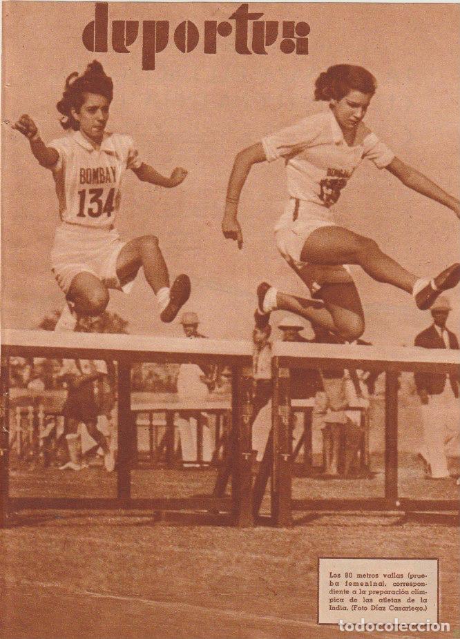 Coleccionismo de Revistas y Peri&oacute;dicos: * DEPORTES * F&uacute;tbol: Racing, Sevilla, Osasuna, Murcia, Zaragoza; hockey femenino; cross country-1936