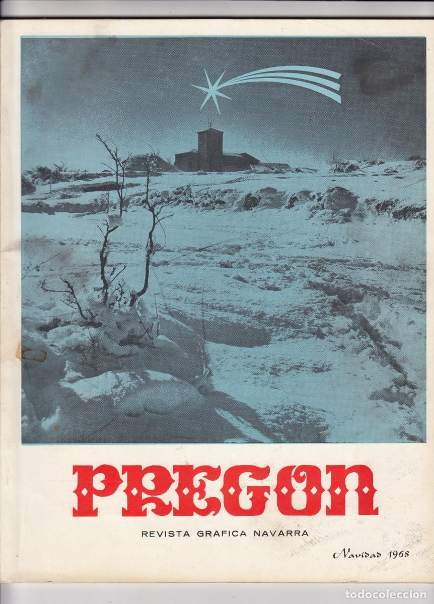 Coleccionismo de Revistas y Peri&oacute;dicos: PREG&Oacute;N N&ordm; 98 REVISTA GR&Aacute;FICA DE NAVARRA. 1968
