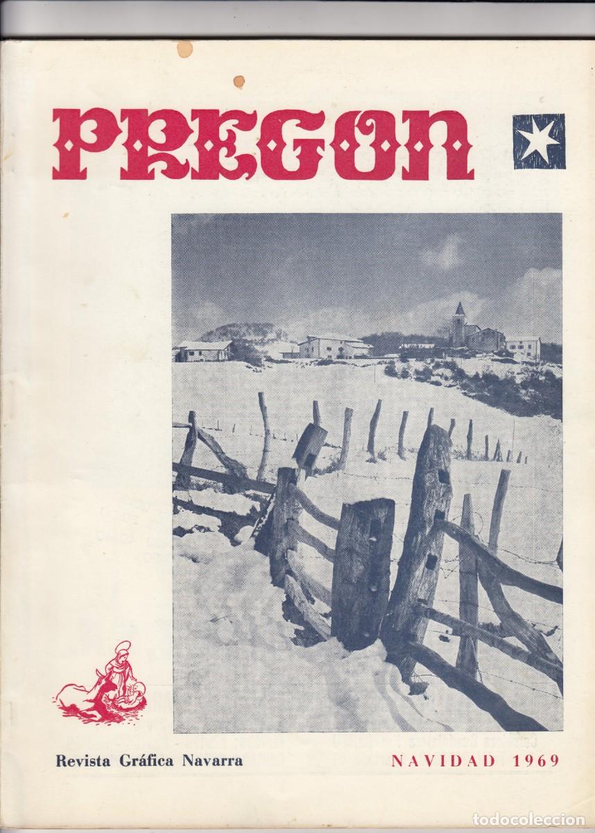 Coleccionismo de Revistas y Peri&oacute;dicos: PREG&Oacute;N N&ordm; 102 REVISTA GR&Aacute;FICA DE NAVARRA. 1969