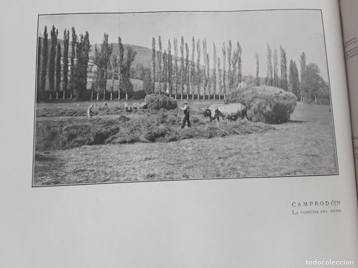 Collection Magazines and Newspapers: LA COSECHA DEL HENO CAMPRODON HOJA A&Ntilde;O 1911