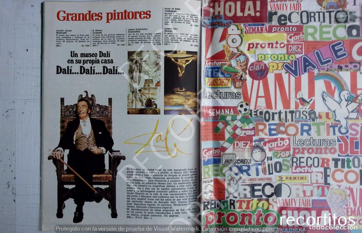 Coleccionismo de revistas y peri&oacute;dicos: SALVADOR DALI