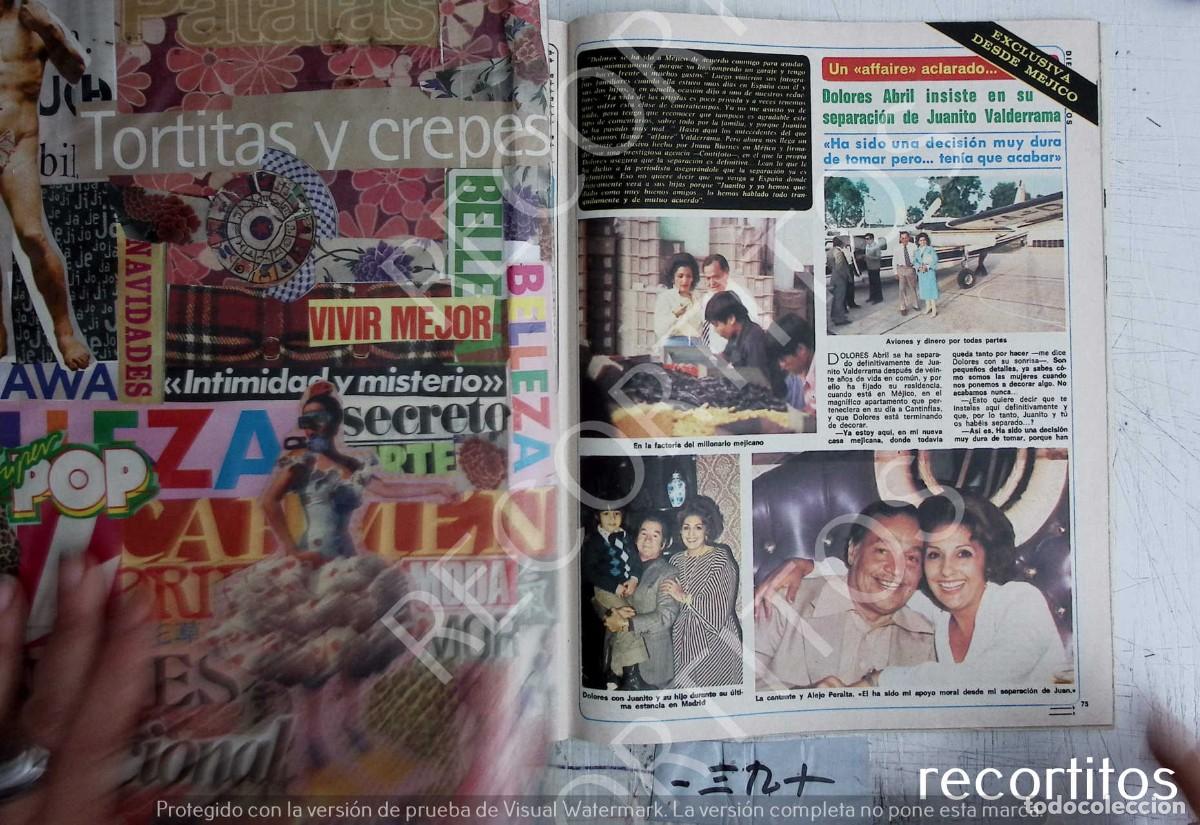 Coleccionismo de Revistas y Peri&oacute;dicos: DOLORES ABRIL JUANITO VALDERRAMA