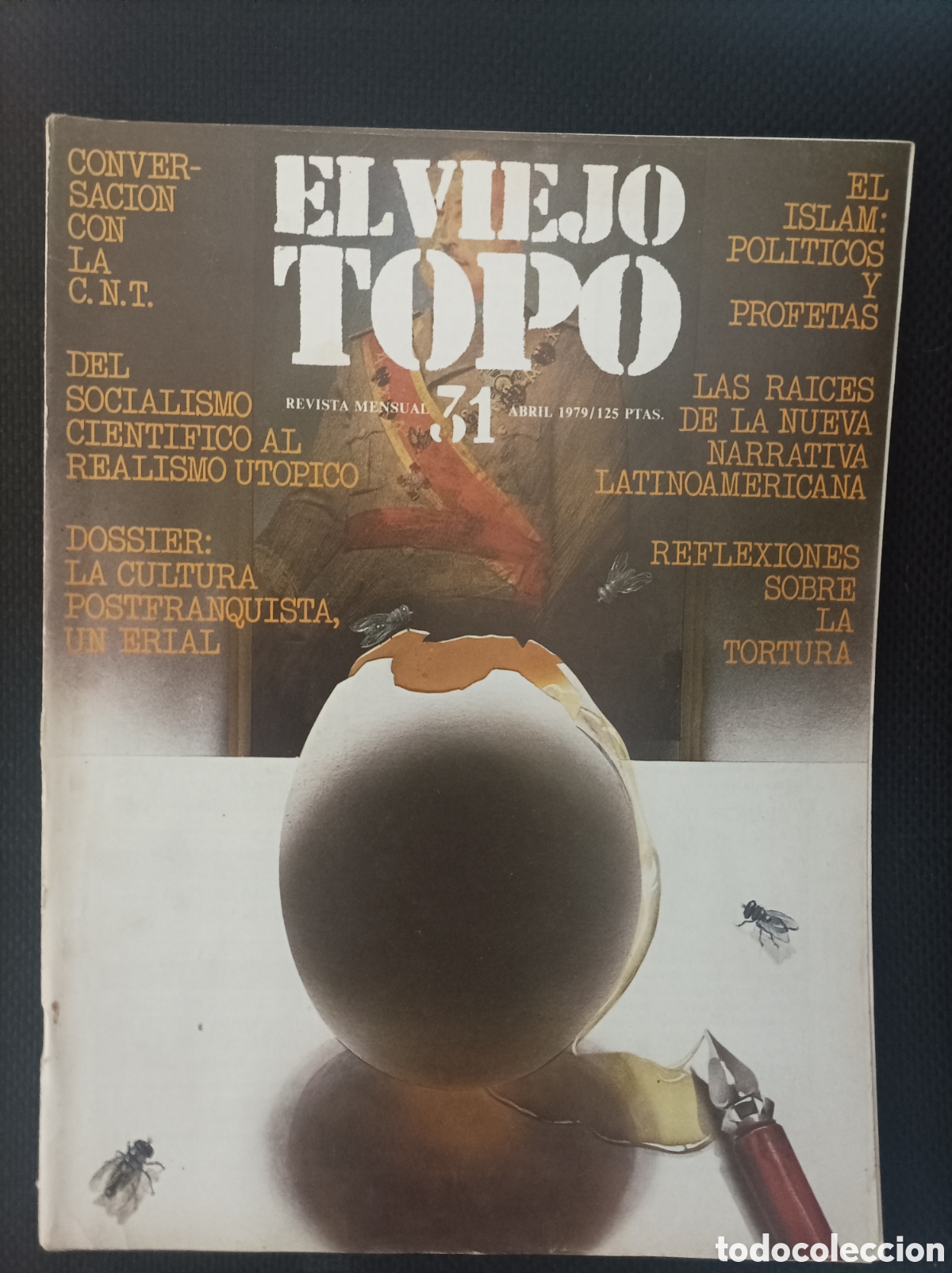 Coleccionismo de revistas y peri&oacute;dicos: EL VIEJO TOPO N&deg;31 - ABRIL 1979