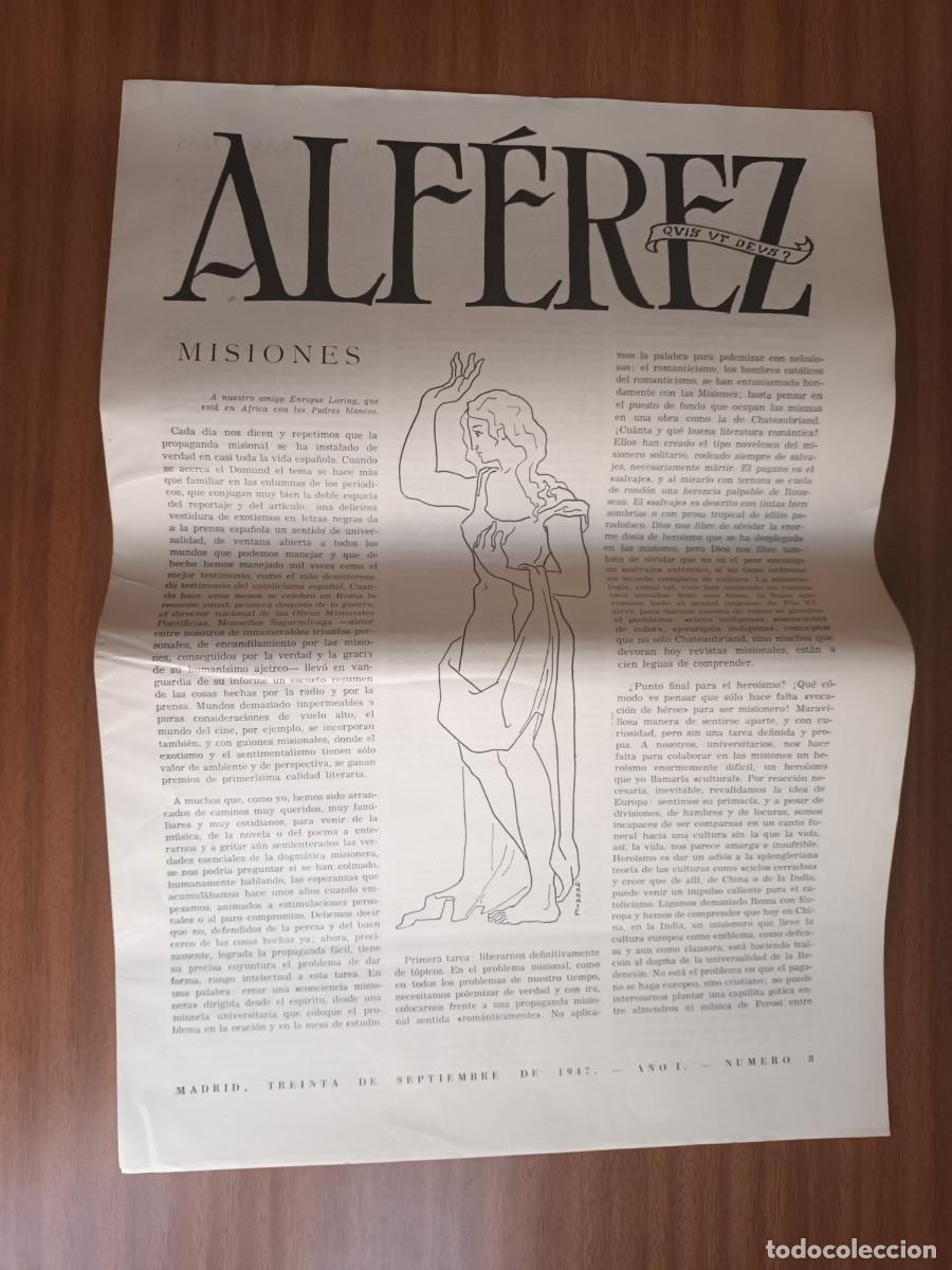 Coleccionismo de Revistas y Peri&oacute;dicos: Alf&eacute;rez &bull; Revista &bull; A&ntilde;o I 1947 &bull; n&deg; 8