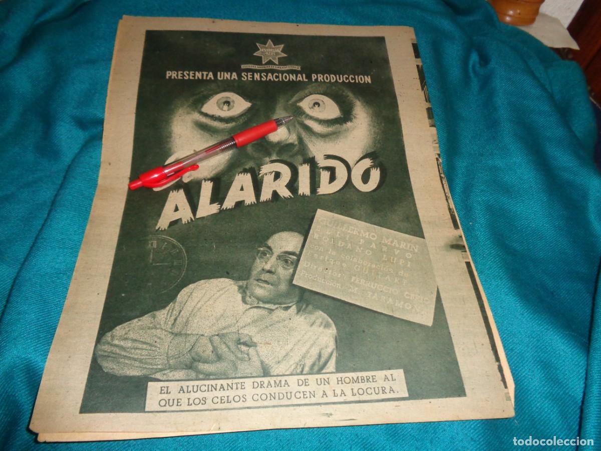 Sammeln von Zeitschriften und Zeitungen: RECORTE : PELICULA : EL ALARIDO. GUILLERMO MARIN. PRIMER PLANO, MARZO 1948