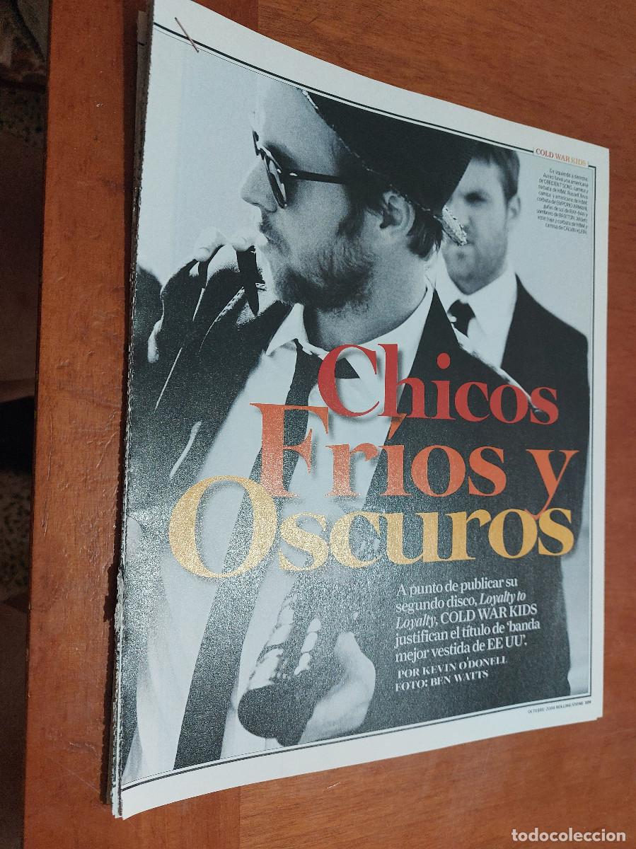 Collezionismo di Riviste e Giornali: COLD WAR KIDS. 4 P&Aacute;GINAS. ART&Iacute;CULO EXTRAIDO DE REVISTA. BUEN ESTADO