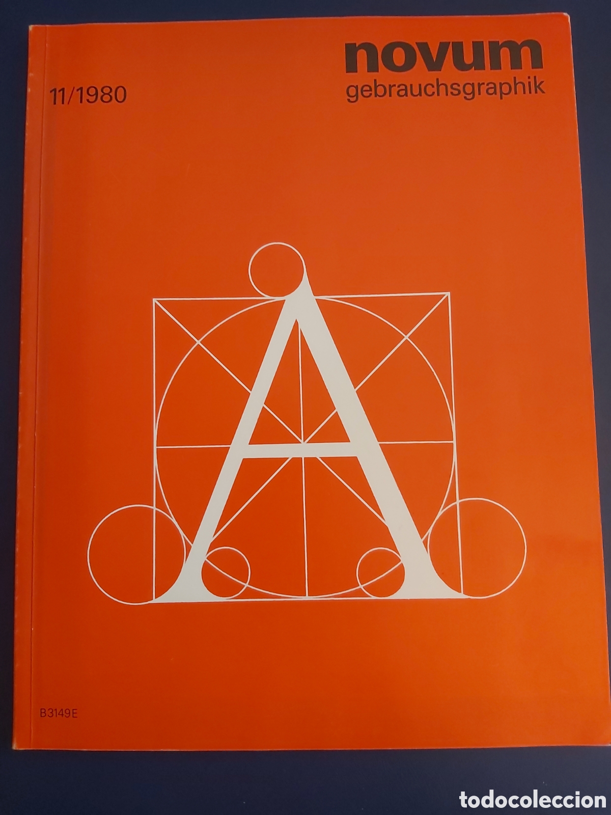 Coleccionismo de revistas y peri&oacute;dicos: REVISTA NOVUM GEBRAUCHSGRAPHIK N.11 A&Ntilde;O 1980 ALEMAN