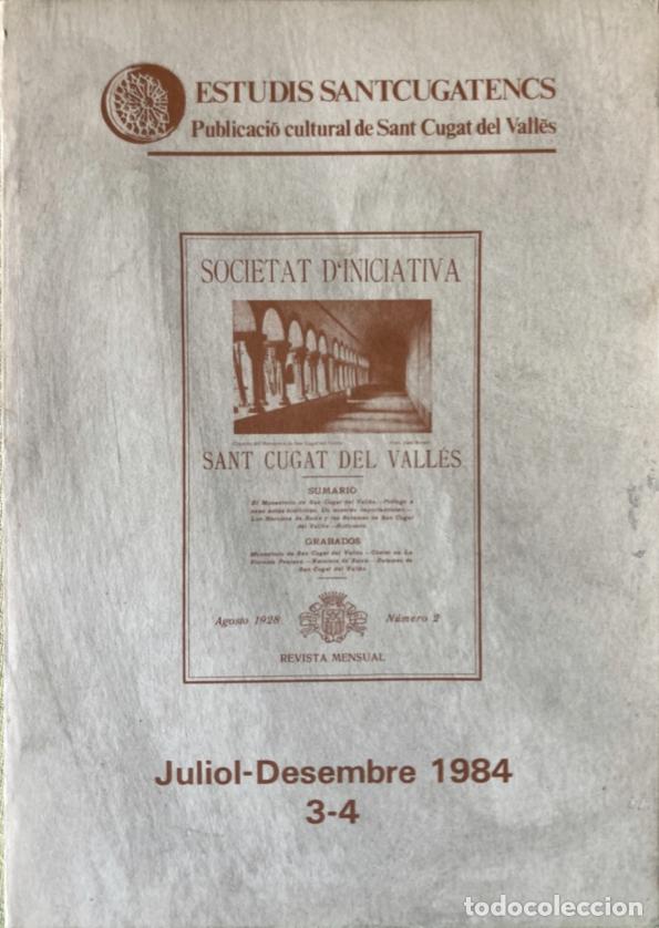 Coleccionismo de revistas y peri&oacute;dicos: Estudis Santcugatencs 3-4 Juliol - Desembre 1984