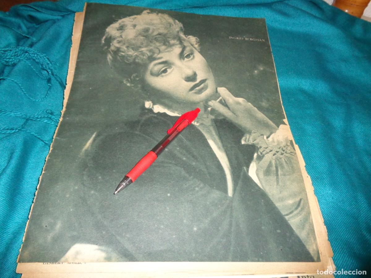 Sammeln von Zeitschriften und Zeitungen: RECORTE : INGRID BERGMAN. PRIMER PLANO, ABRIL 1946