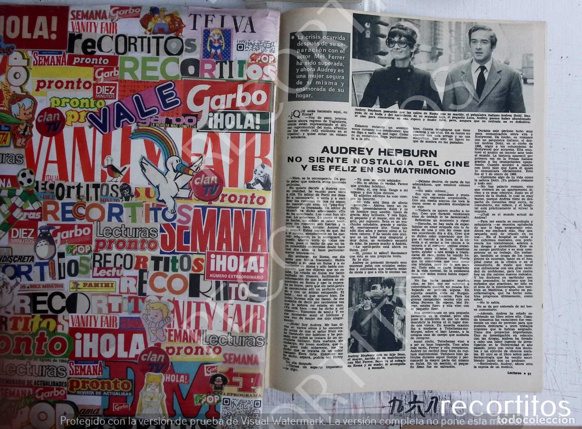Coleccionismo de Revistas y Peri&oacute;dicos: AUDREY HEPBURN