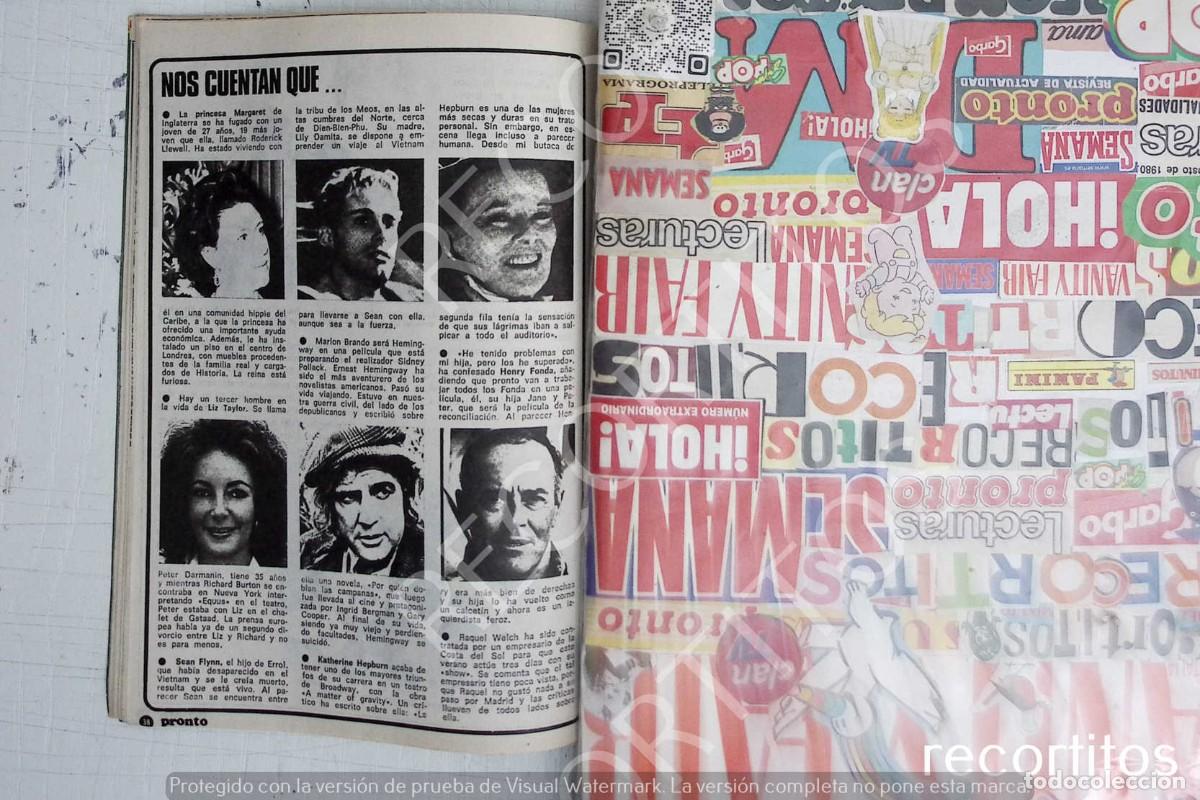 Coleccionismo de Revistas y Peri&oacute;dicos: elizabeth taylor liz richard burton MARLON BRANDON SEAN FLYNN HENRY FONDA