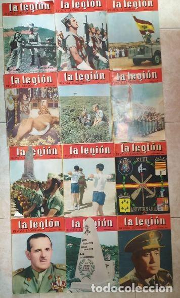 Collection Magazines and Newspapers: REVISTA MILITAR LA LEGION A&Ntilde;O 1963 COMPLETA