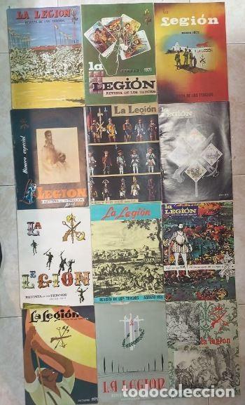Coleccionismo de Revistas y Peri&oacute;dicos: REVISTA MILITAR LA LEGION A&Ntilde;O 1971 COMPLETA