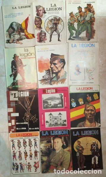 Coleccionismo de Revistas y Peri&oacute;dicos: REVISTA MILITAR LA LEGION A&Ntilde;O 1975 COMPLETA