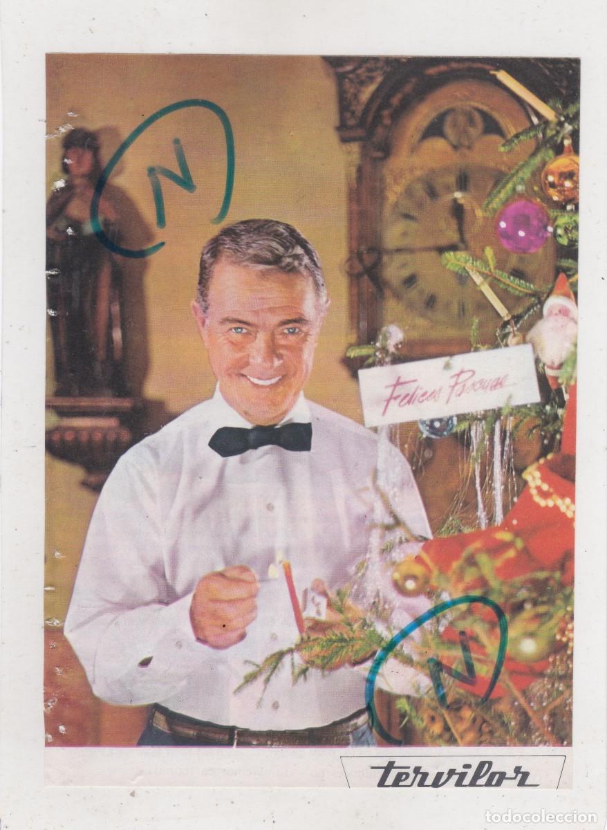Coleccionismo de Revistas y Peri&oacute;dicos: PUBLICIDAD T 1961. ANUNCIO TERVILOR. ACTOR JORGE RIGAUD + FIAT. AUTOMOVILES, MOTORES ... (REVERSO)