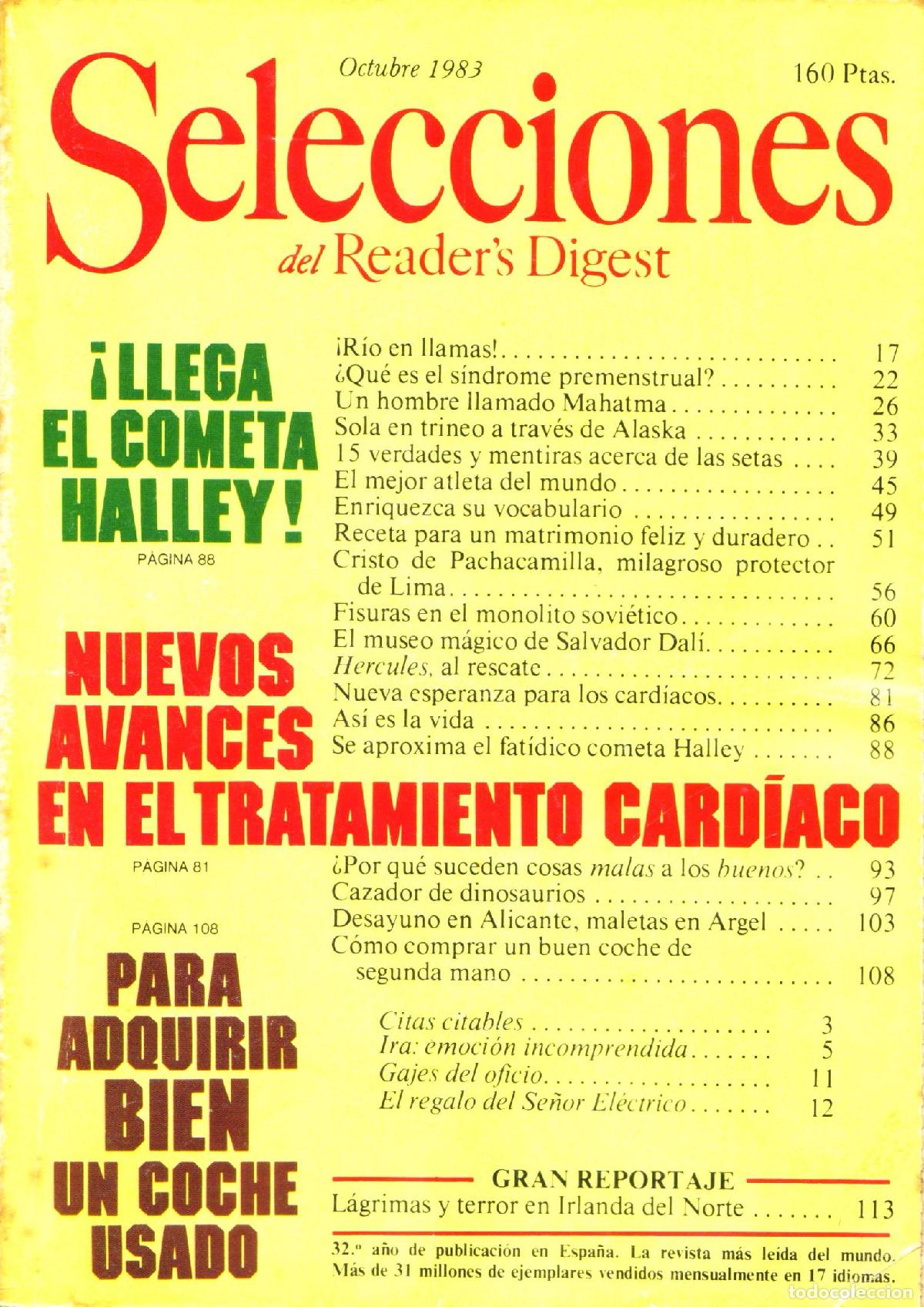 Sammeln von Zeitschriften und Zeitungen: Selecciones del Reader's Digest (Octubre 1983, 515) - Varios autores