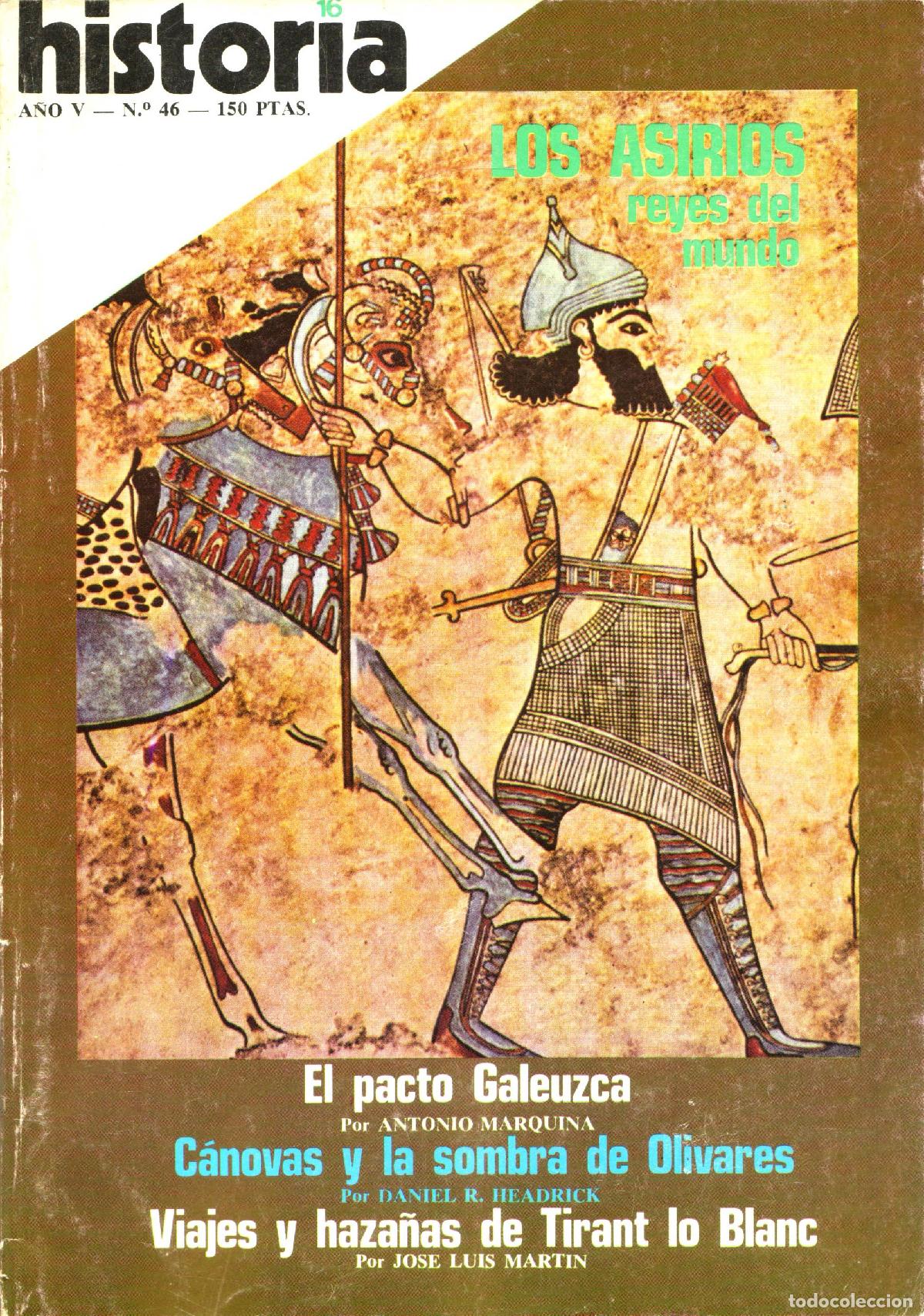 Collection Magazines and Newspapers: Historia 16 (Los asirios, 46) - Varios autores