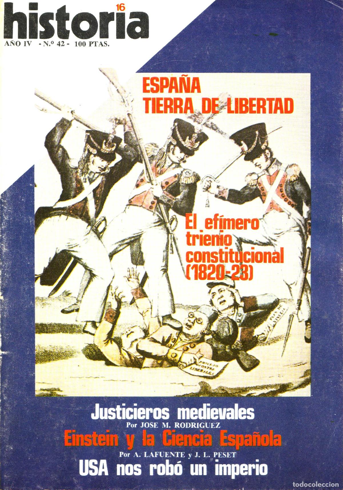 Collection Magazines and Newspapers: Historia 16 (Espana tierra de libertad, 42) - Varios autores