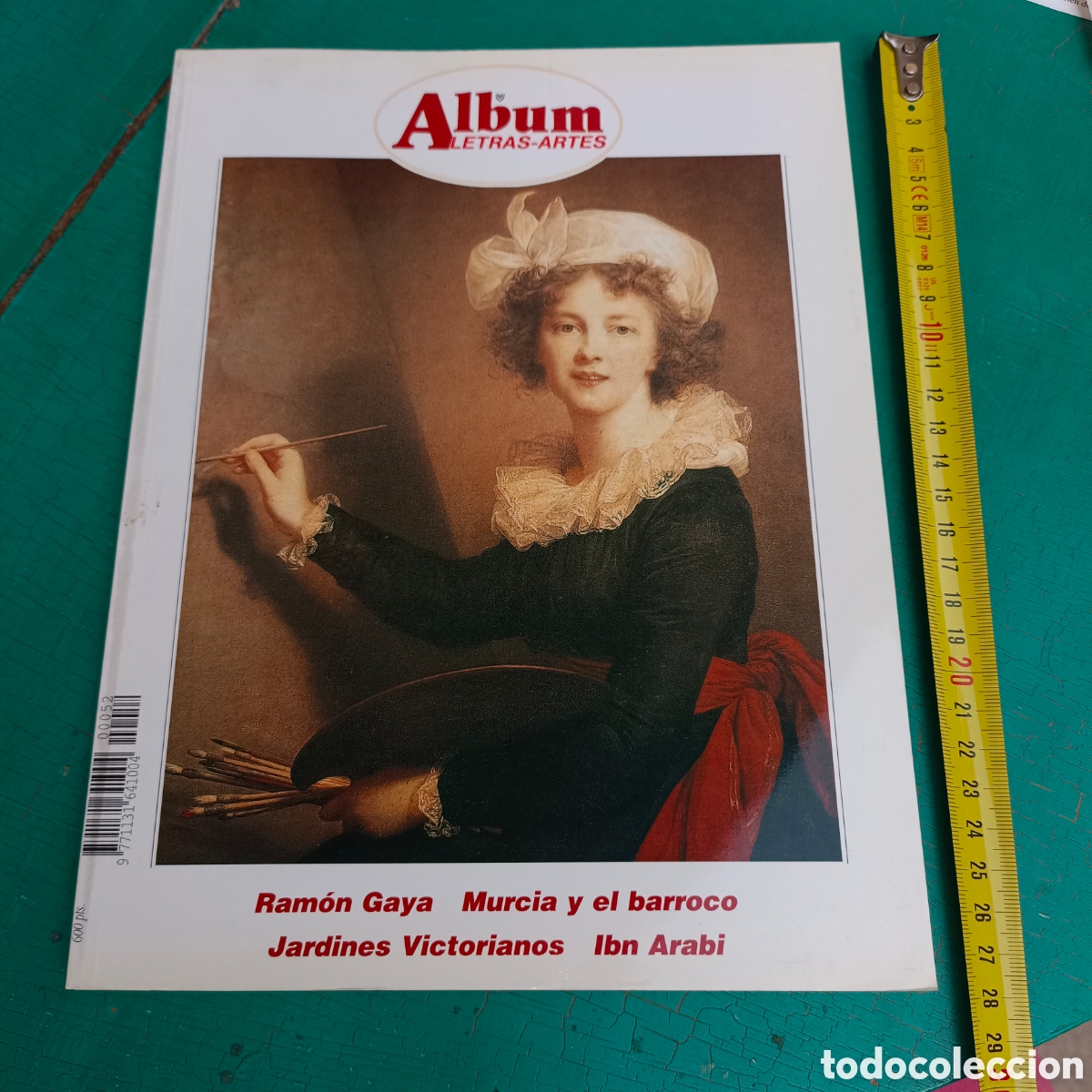 Coleccionismo de Revistas y Peri&oacute;dicos: ALBUM LETRAS-ARTES N&ordm; 52. RAMON GAYA. MURCIA Y EL BARROCO. JARDINES VICTORIANOS. IBN ARABI.
