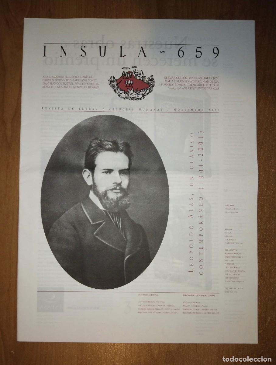 Collection Magazines and Newspapers: &Iacute;NSULA 659, 2001 - MONOGR&Aacute;FICO: LEOPOLDO ALAS, CLAR&Iacute;N