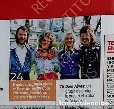 Coleccionismo de Revistas y Peri&oacute;dicos: REVISTA COMPLETA CON REPORTAJE DE ABBA