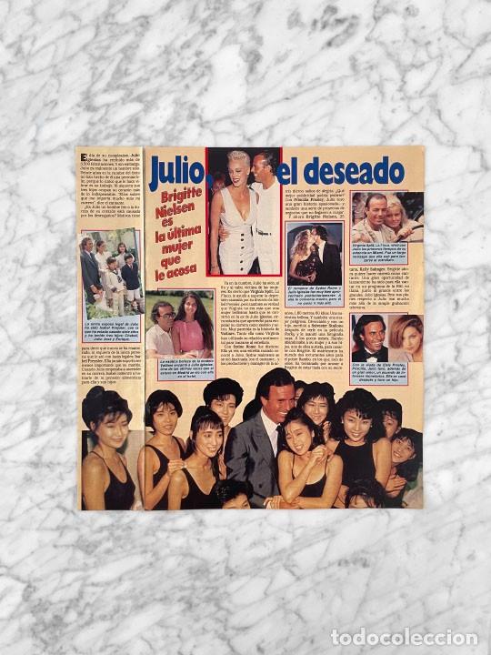 Coleccionismo de Revistas y Peri&oacute;dicos: RECORTE - JULIO IGLESIAS - 1987