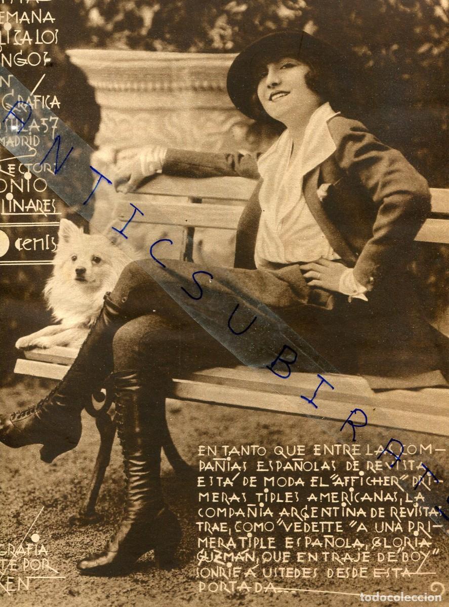 Coleccionismo de Revistas y Peri&oacute;dicos: REVISTA A&Ntilde;O 1931 GLORIA GUZMAN MANICOMIO DE CIEMPOZUELOS JACINTO BENAVENTE CARCEL DE MUJERES HIJOS